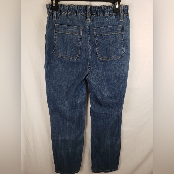 Judy Blue Elastic High Waist Vintage Medium Washed Straight Leg Jeans Sz 5/27 - Picture 9 of 12
